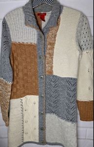 Sundance patchwork cardigan